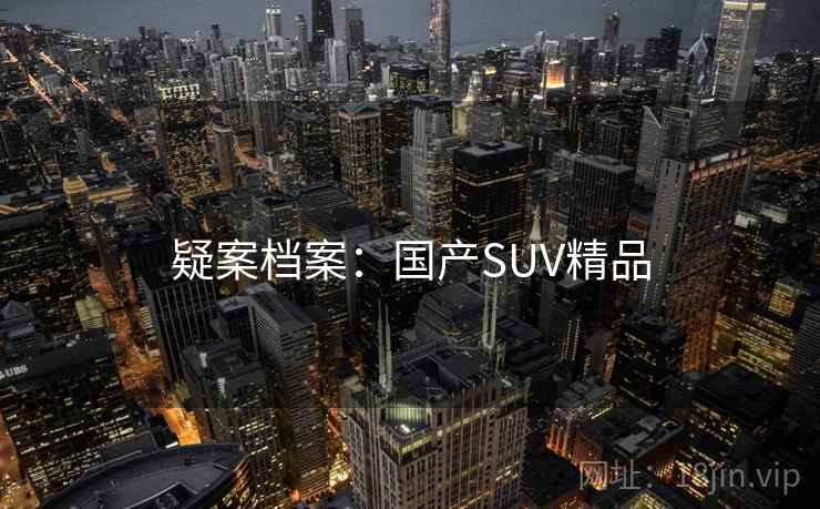 疑案档案：国产SUV精品